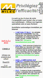 Mobile Screenshot of milec.com
